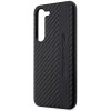 Oryginalne Etui AMG do Samsung S23+ | Carbon Stripe | Tłoczone Logo | Czarny